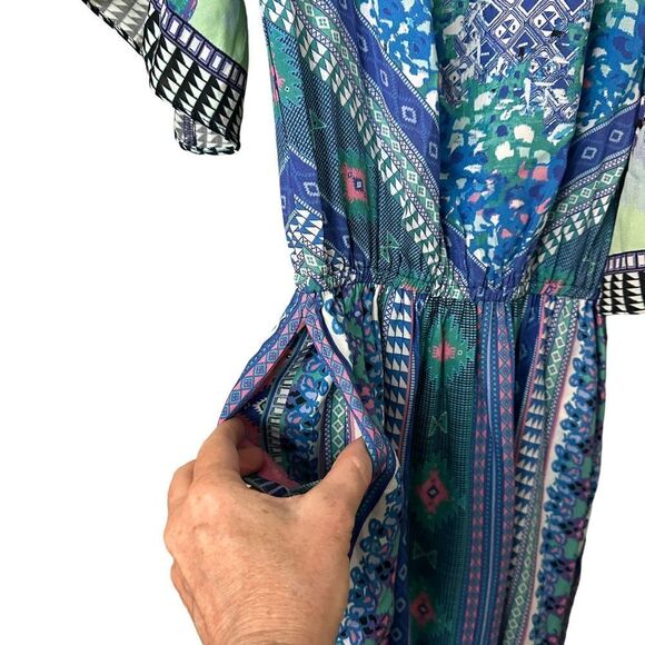 Hale Bob Cold Shoulder Dress Size Small - Picture 6 of 7